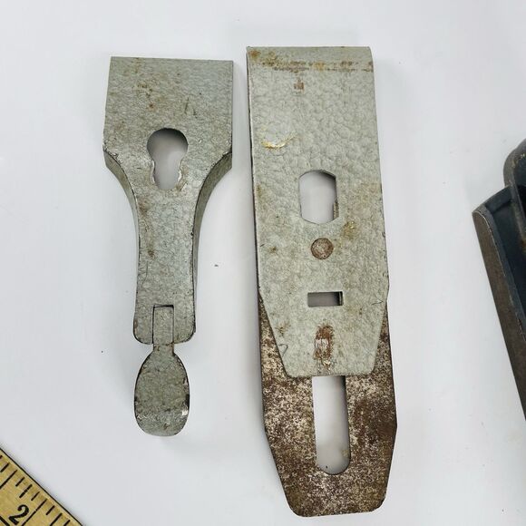 VINTAGE Defiance By Stanley 9” WOOD Hand PLANE 1950's Post War U Mark - Picture 11 of 16